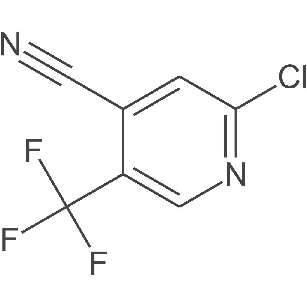 2-氯-5-(三氟甲基)异烟腈
