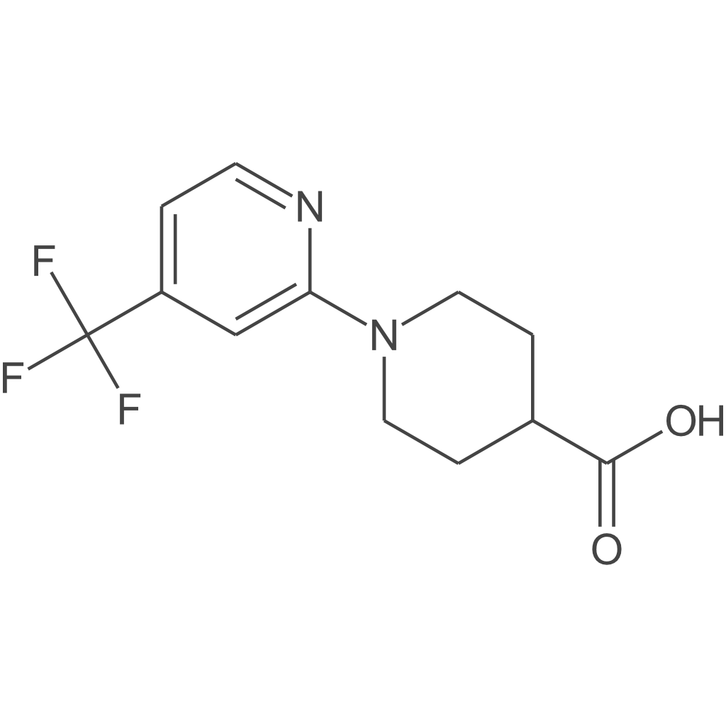 1-(4-(三氟甲基)吡啶-2-基)哌啶-4-羧酸