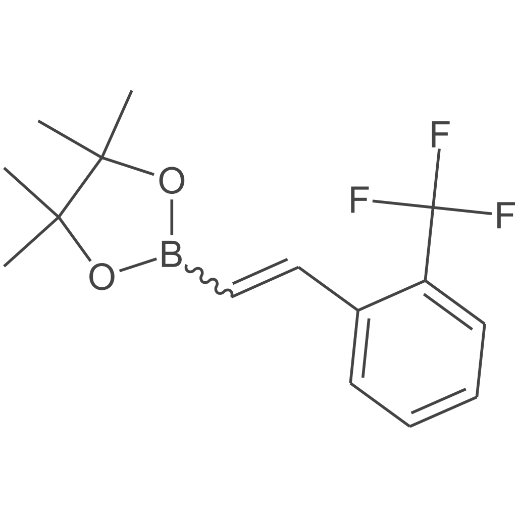 (E)-4,4,5,5-四甲基-2-(2-(三氟甲基)苯乙烯基)-1,3,2-二氧杂硼烷