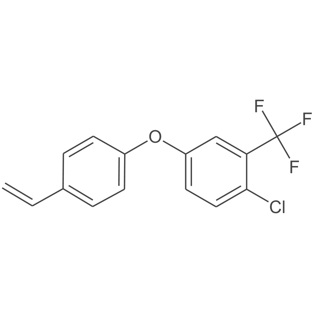 1-氯-2-(三氟甲基)-4-(4-乙烯基苯氧基)苯