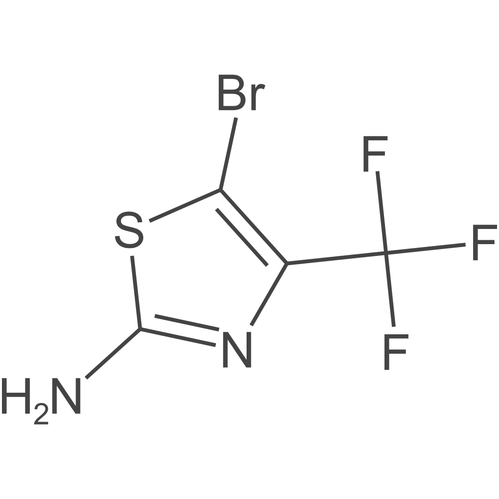 5-溴4-三氟甲基噻唑-2-胺