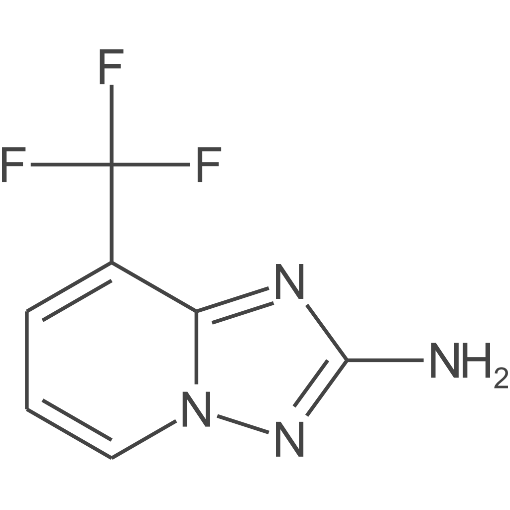 8-(三氟甲基)-[1,2,4]三唑并[1,5-a]吡啶-2-胺