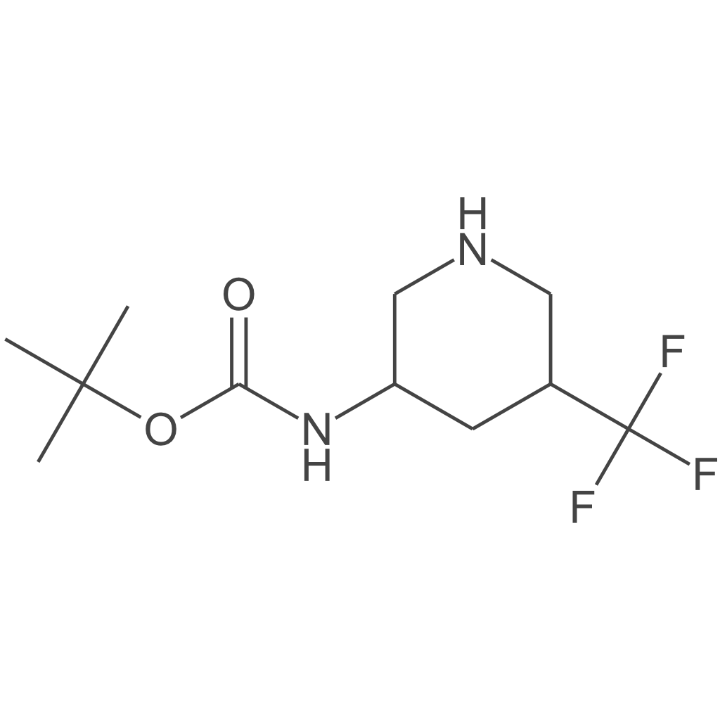 (3R,5S)-5-(三氟甲基)哌啶-3-基)氨基甲酸叔丁酯