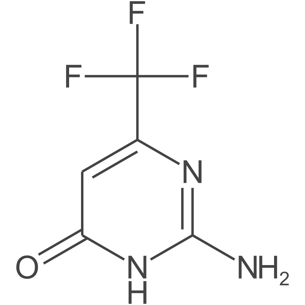 2-氨基-6-(三氟甲基)嘧啶-4(3H)-酮