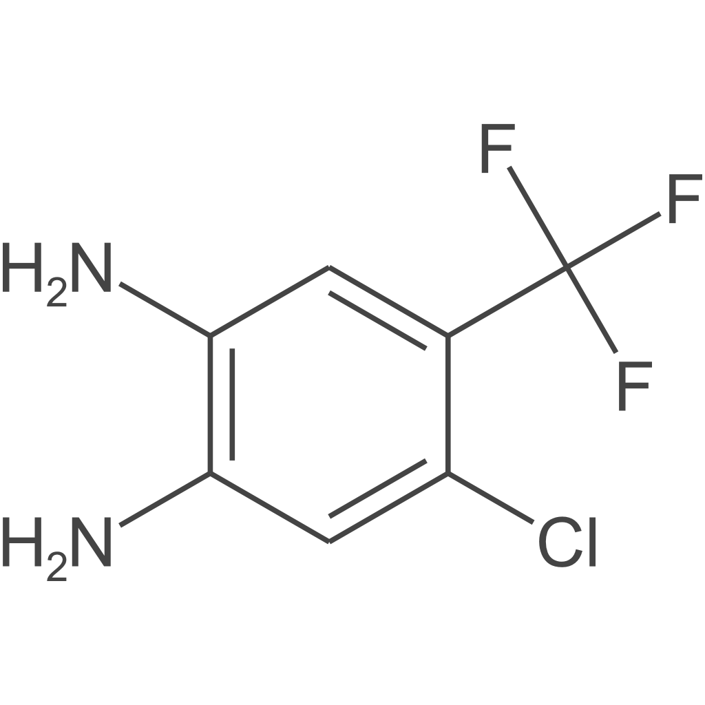 2-氯-4,5-二氨基三氟甲基苯