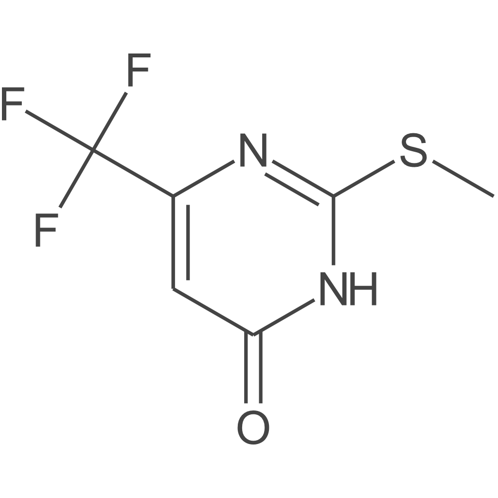 6-三氟甲基-4-羟基-2-甲硫基嘧啶