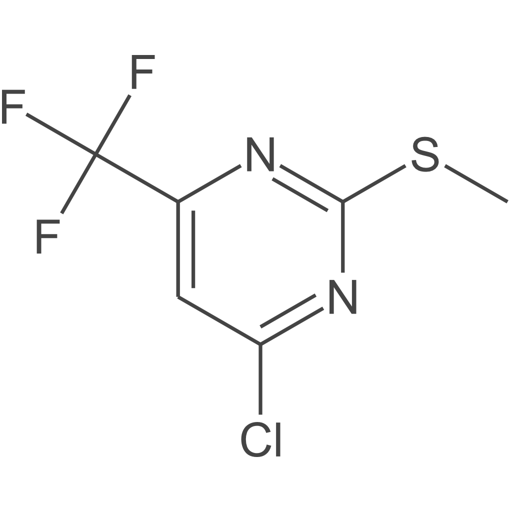 4-氯-2-甲硫基-6-三氟甲基嘧啶
