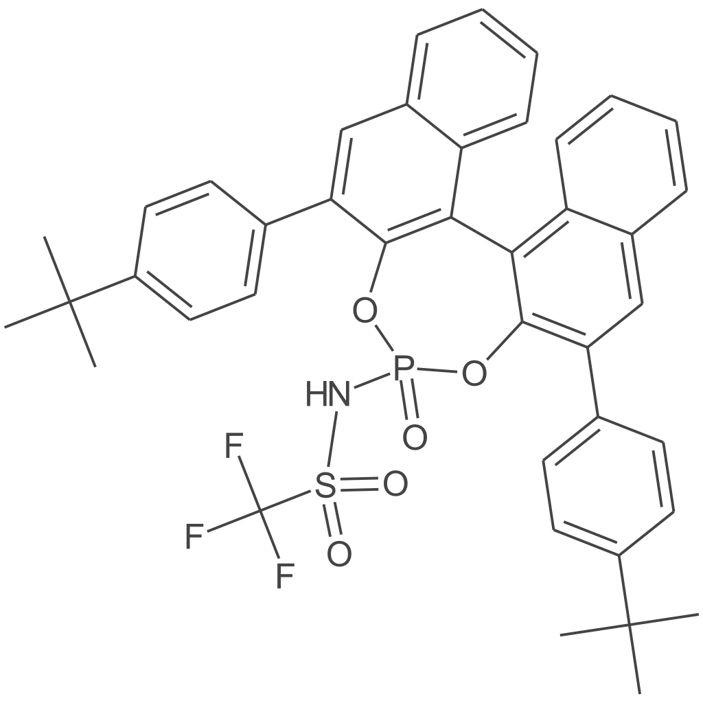(11bR)-N-(2,6-二(4-(叔丁基)苯基)-4-氧化二萘酚[2,1-d:1',2'-f][1,3,2]二氧磷酸-4-基)-1,1,1-三氟甲基磺酰胺
