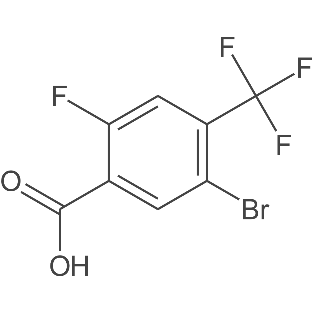 5-溴-2-氟-4-(三氟甲基)苯甲酸