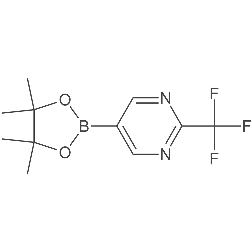 5-(4,4,5,5-四甲基-1,3,2-二氧杂硼烷-2-基)-2-(三氟甲基)嘧啶