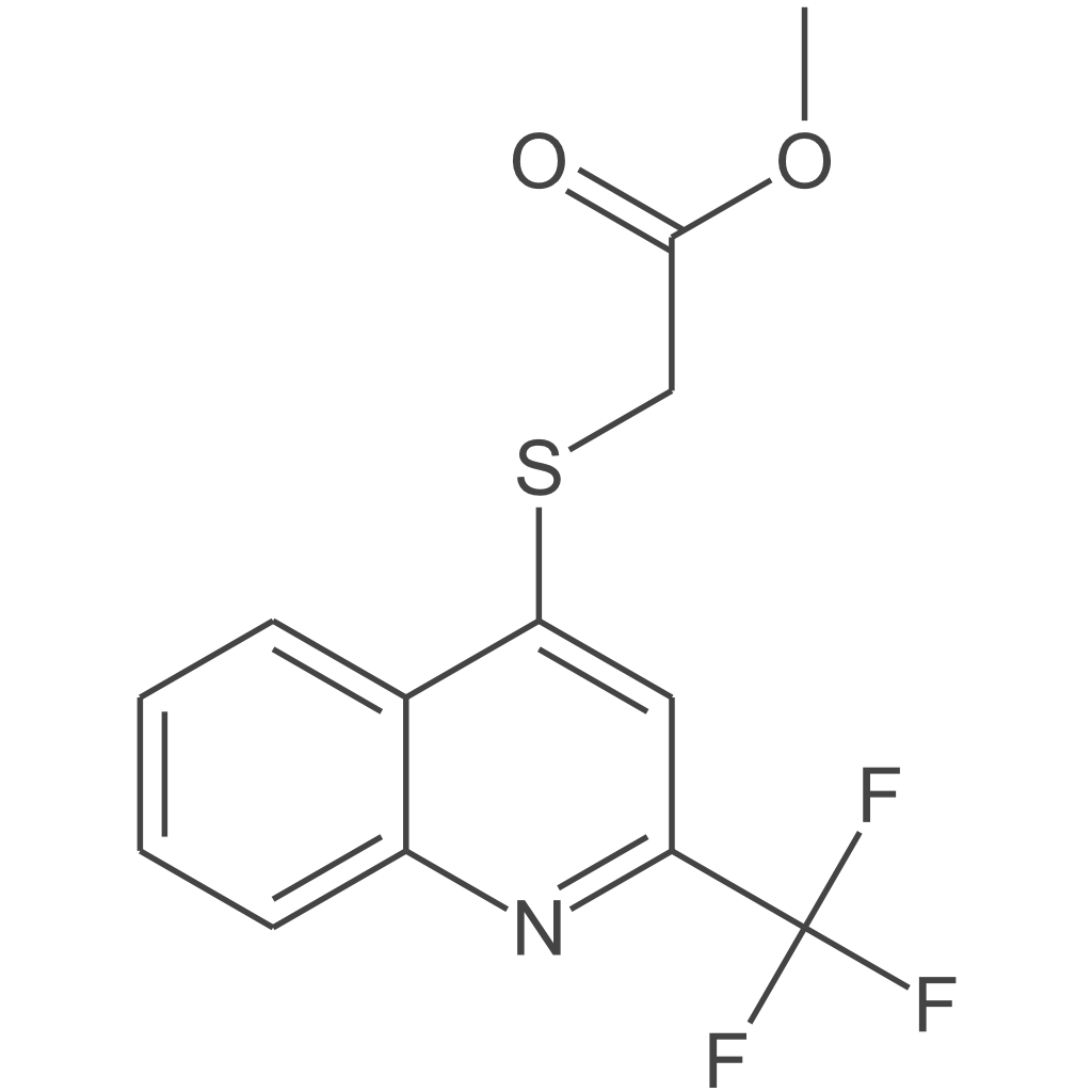 2-((2-(三氟甲基)喹啉-4-基)硫代)乙酸甲酯