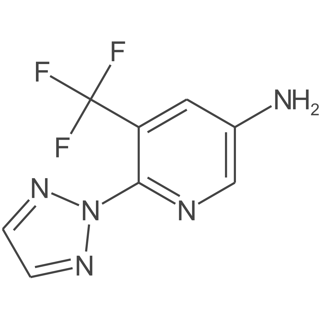 6-(2H-1,2,3-三唑-2-基)-5-(三氟甲基)吡啶-3-胺