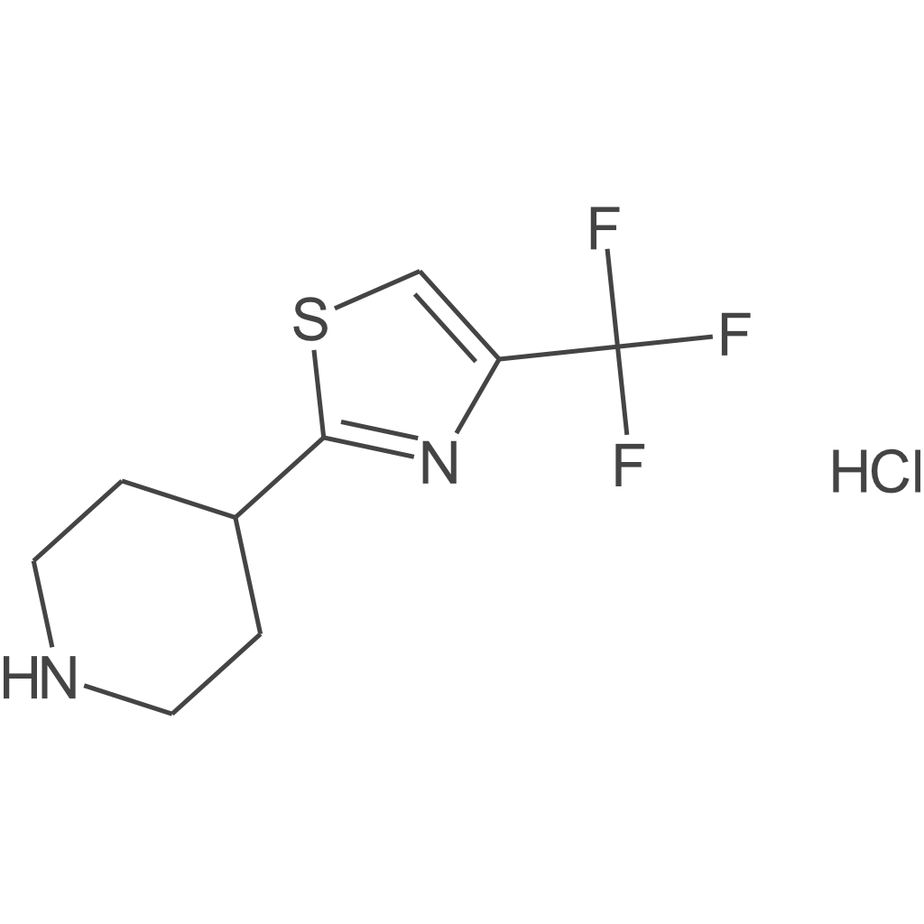 2-(哌啶-4-基)-4-(三氟甲基)噻唑盐酸盐