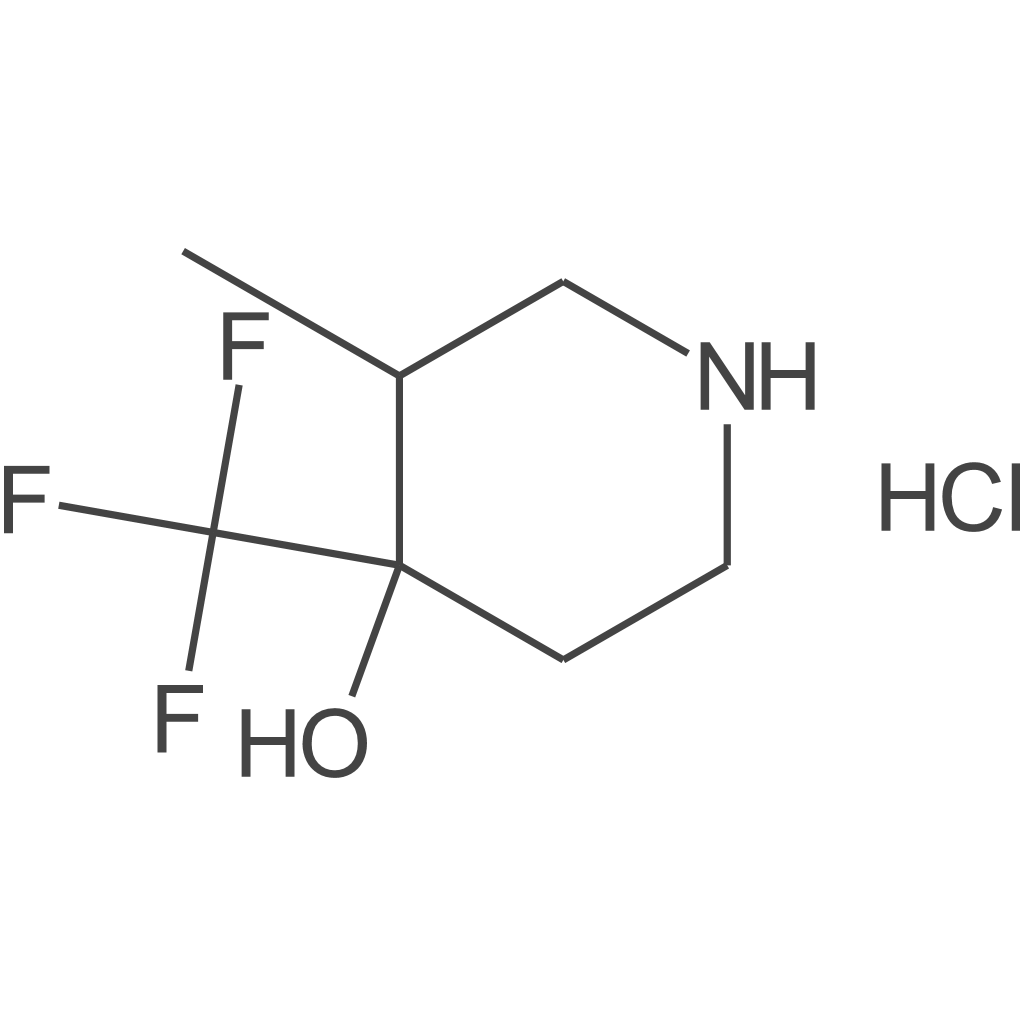 3-甲基-4-(三氟甲基)哌啶-4-醇盐酸盐