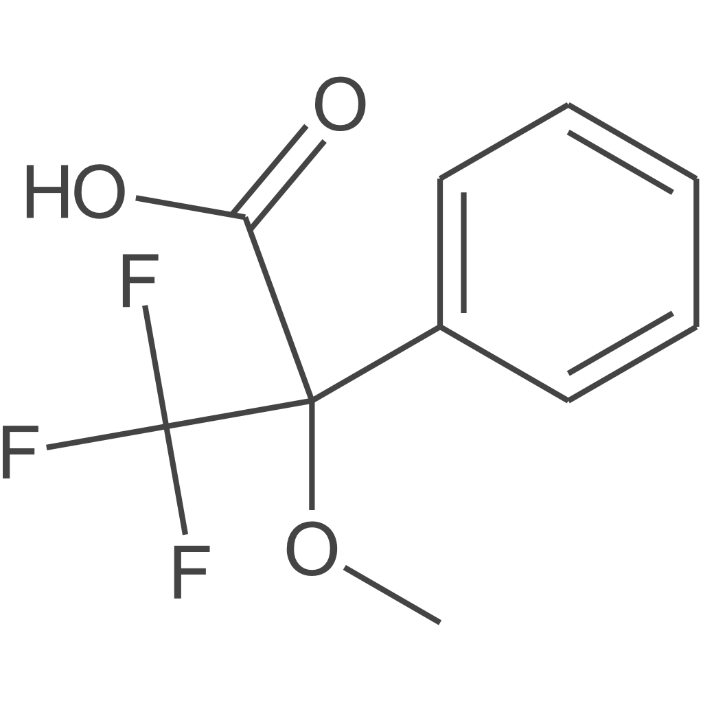 (R)-(+)-α-甲氧基-α-(三氟甲基)苯乙酸