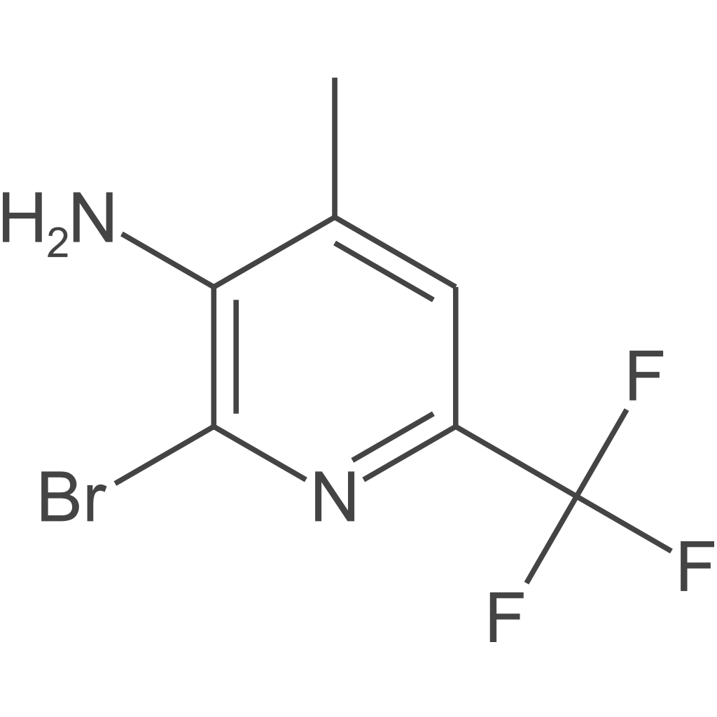 2-溴-4-甲基-6-(三氟甲基)吡啶-3-胺