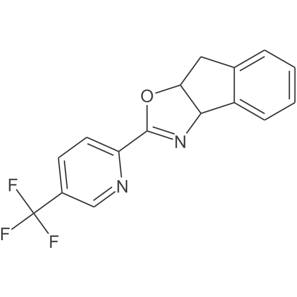(3aR,8aS)-2-(5-(三氟甲基)吡啶-2-基)-8,8a-二氢-3αH-茚并[1,2-d]噁唑