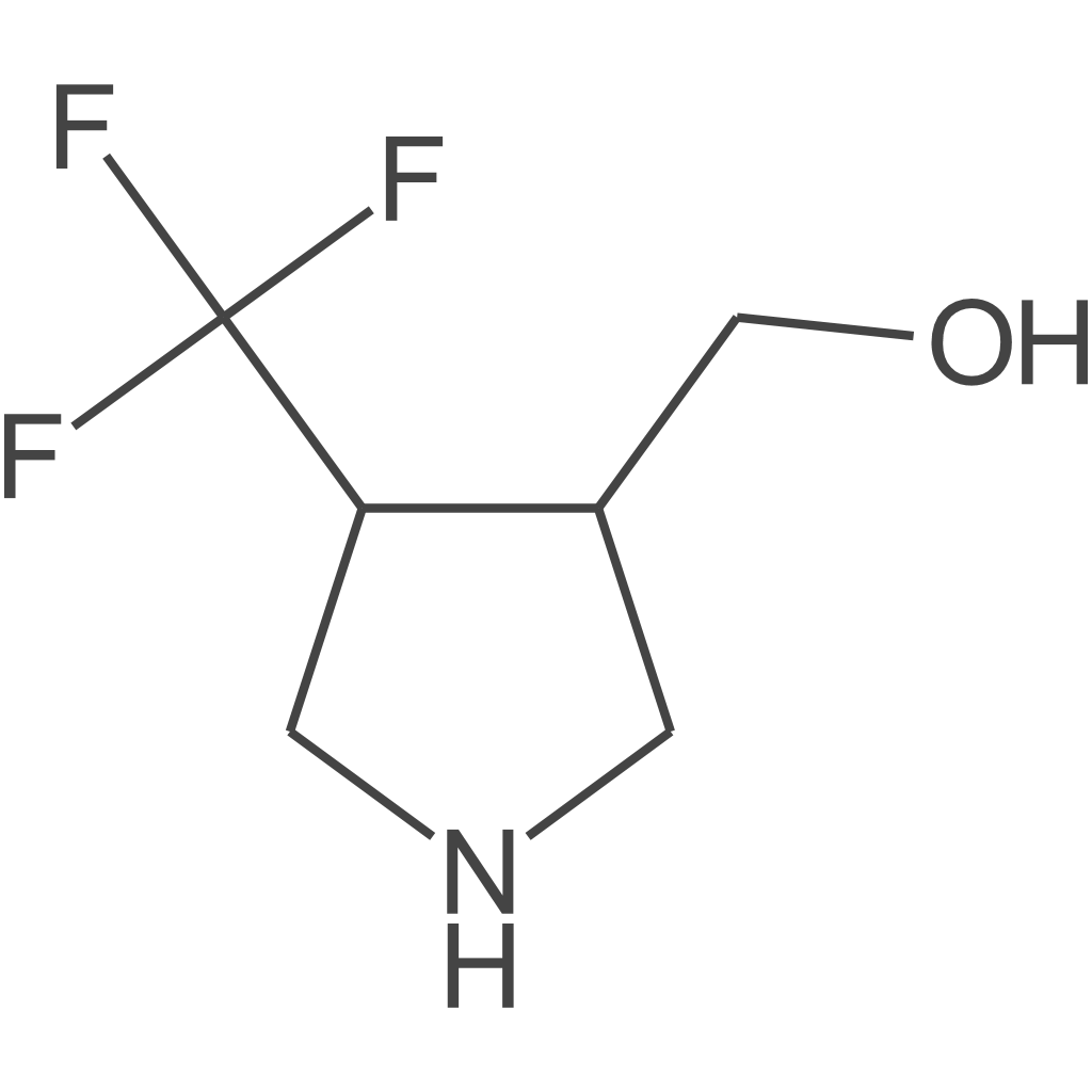 rel-[(3R,4R)-4-(三氟甲基)吡咯烷-3-基]甲醇