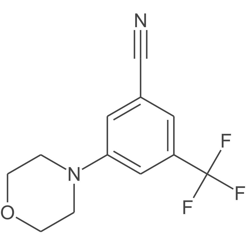 3-吗啉代-5-(三氟甲基)苯甲腈