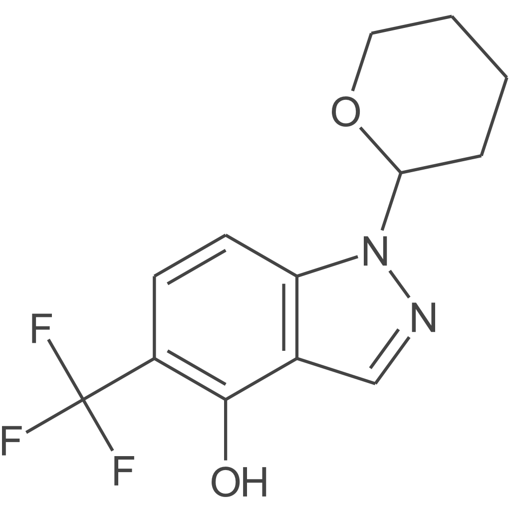 1-(四氢-2H-吡喃-2-基)-5-(三氟甲基)-1H-吲唑-4-醇