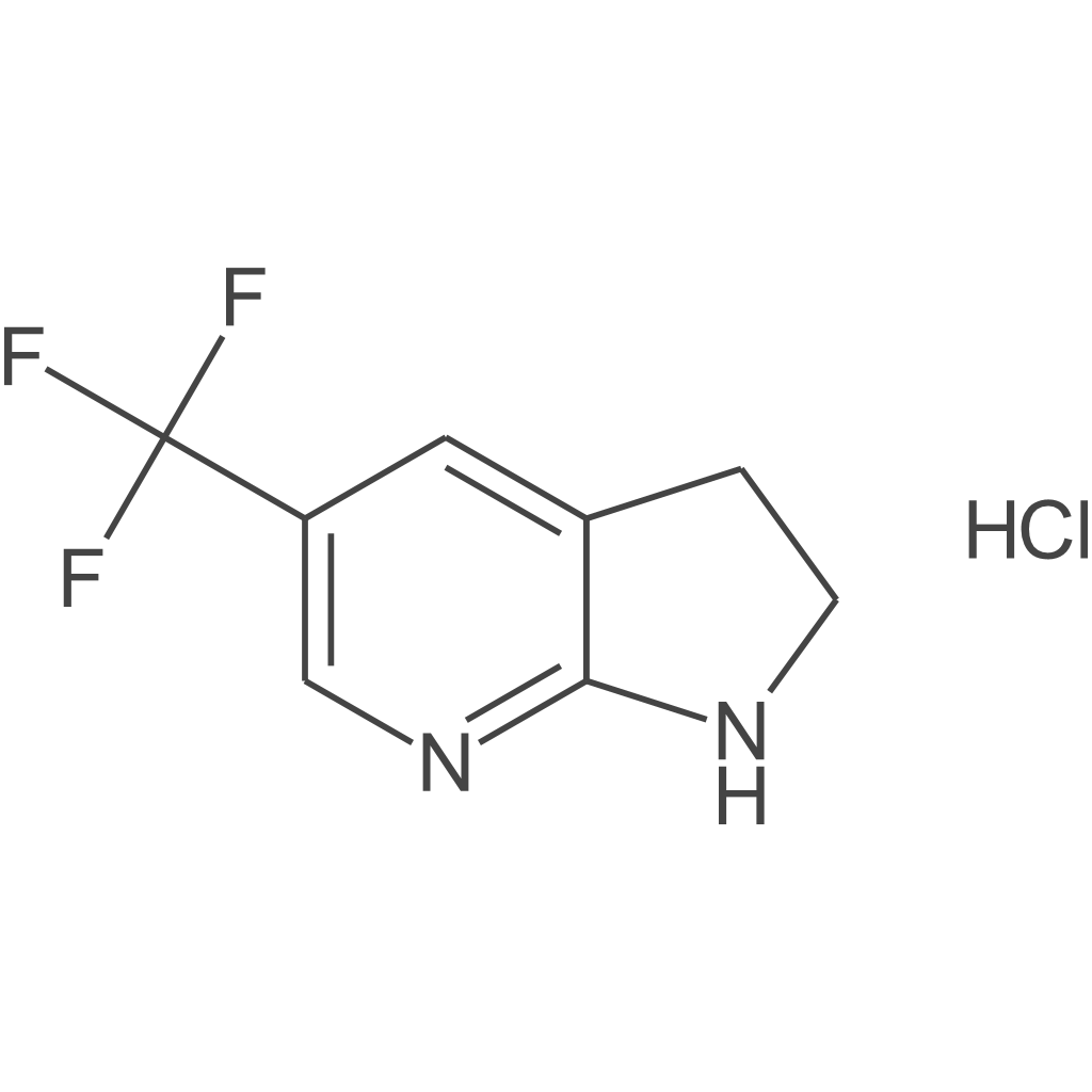 5-(三氟甲基)-2,3-二氢-1H-吡咯[2,3-b]吡啶盐酸盐