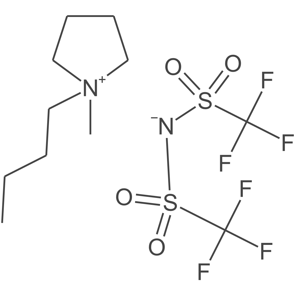 1-正丁基-1-甲基吡咯烷二(三氟甲基磺酰)酰亚胺