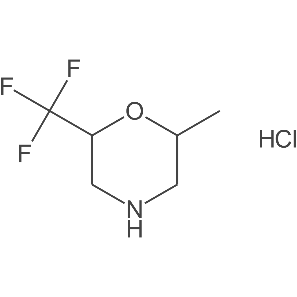 吗啉,2-甲基-6-(三氟甲基)-,盐酸盐(1:1),(2R,6S)-rel-