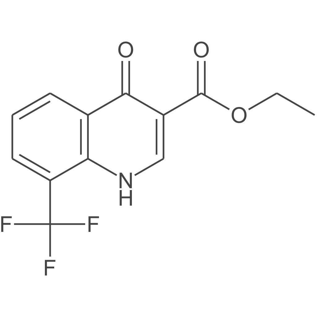 4-羟基-8-三氟甲基喹啉-3-甲酸乙酯