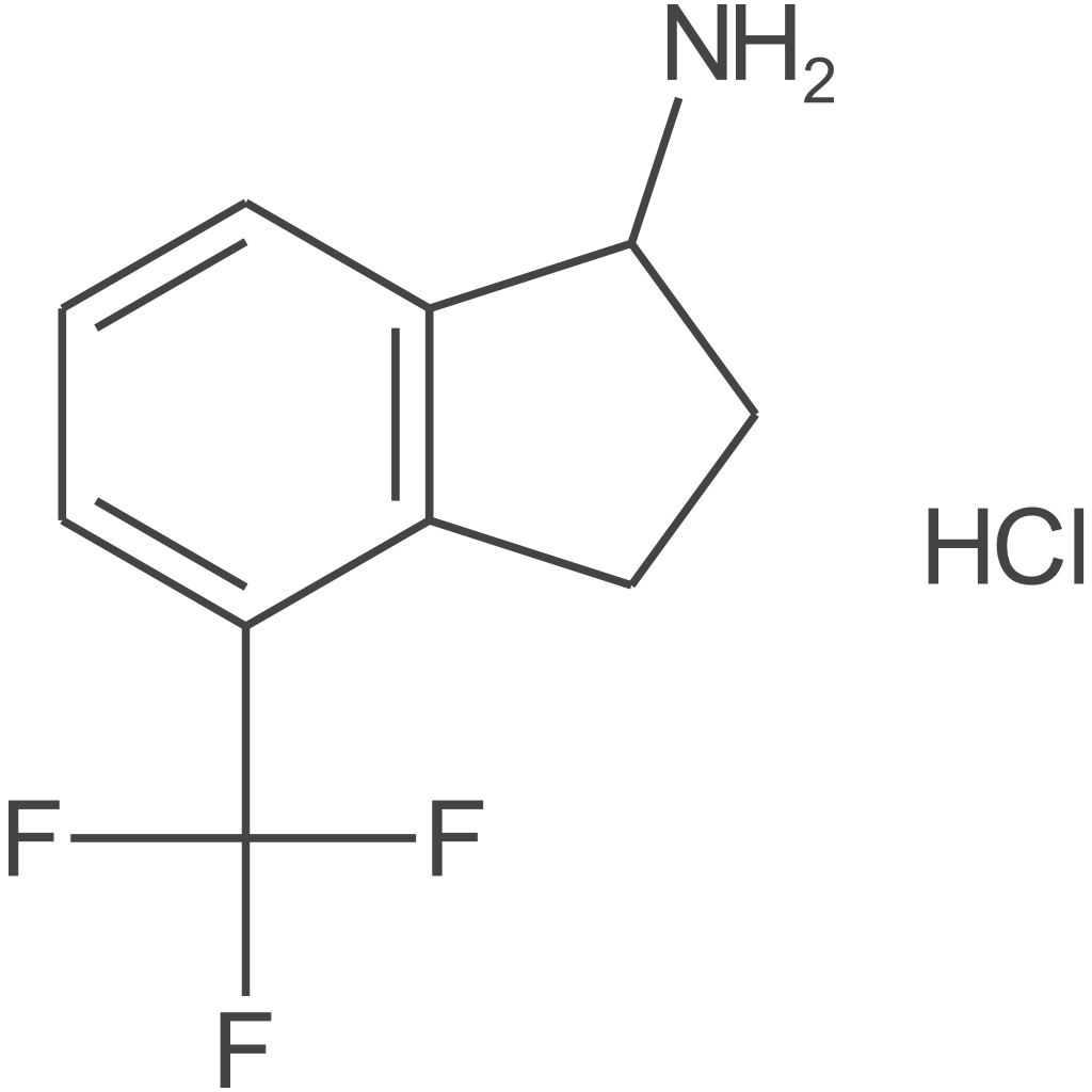 （S） -4-（三氟甲基）-2,3-二氢-1H-茚-1-胺盐酸盐