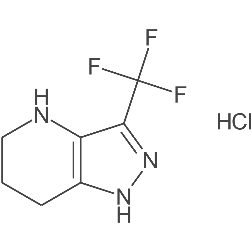 3-(三氟甲基)-4,5,6,7-四氢-1H-吡唑并[4,3-b]吡啶盐酸盐