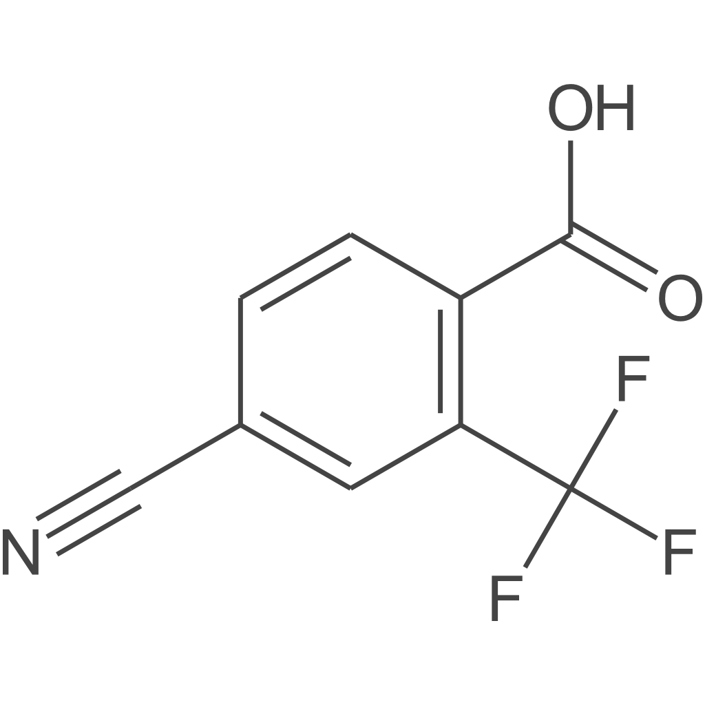 4-氰基-2-三氟甲基苯甲酸