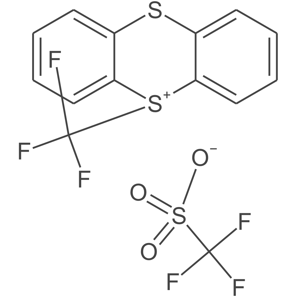 5-(三氟甲基)-5H-二硫杂蒽-5-鎓三氟甲磺酸盐