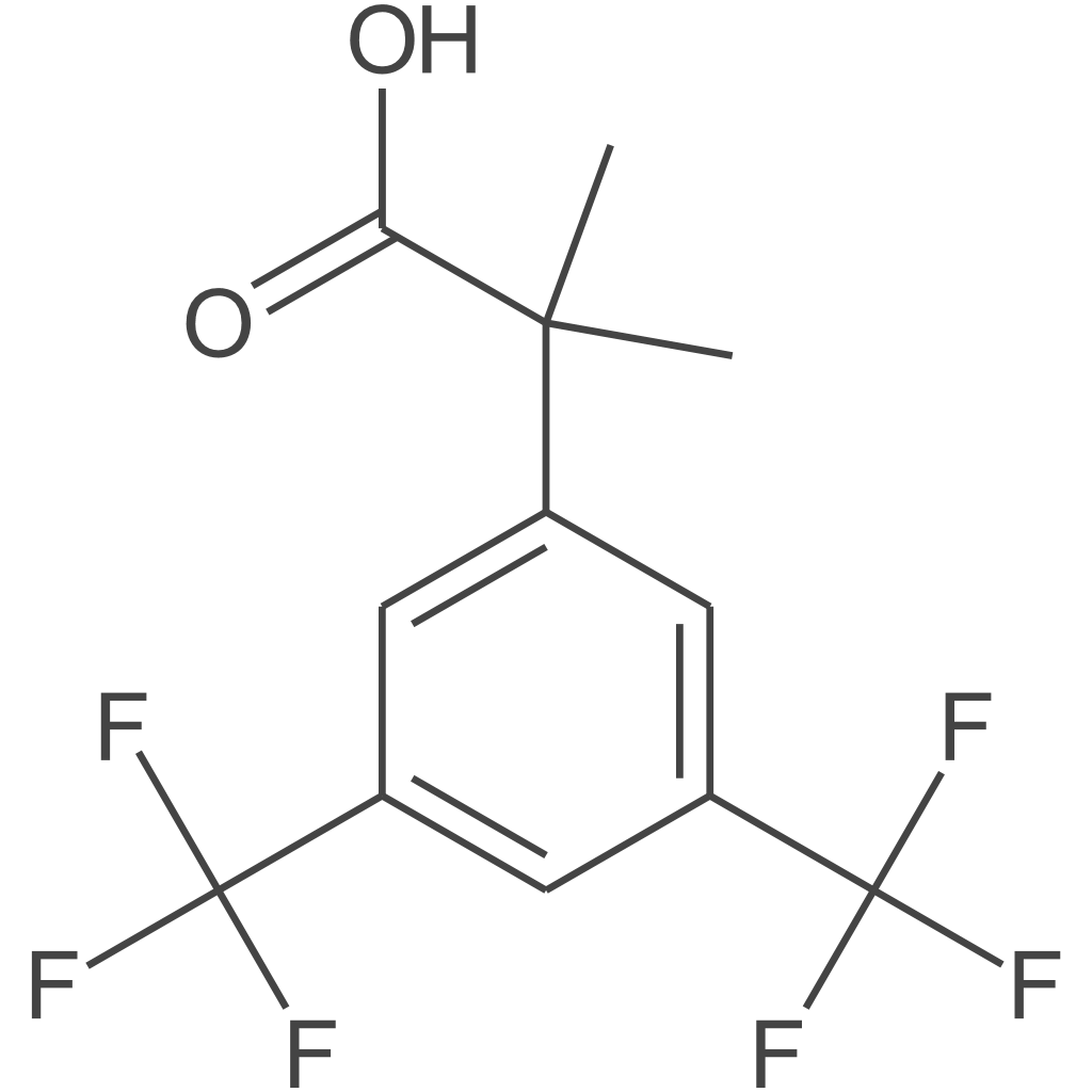 2-(3,5-双(三氟甲基)苯基)-2-甲基丙酸