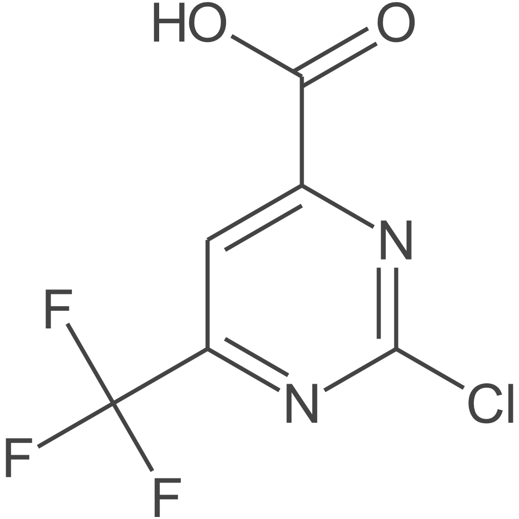 2-氯-6-(三氟甲基)嘧啶-4-羧酸