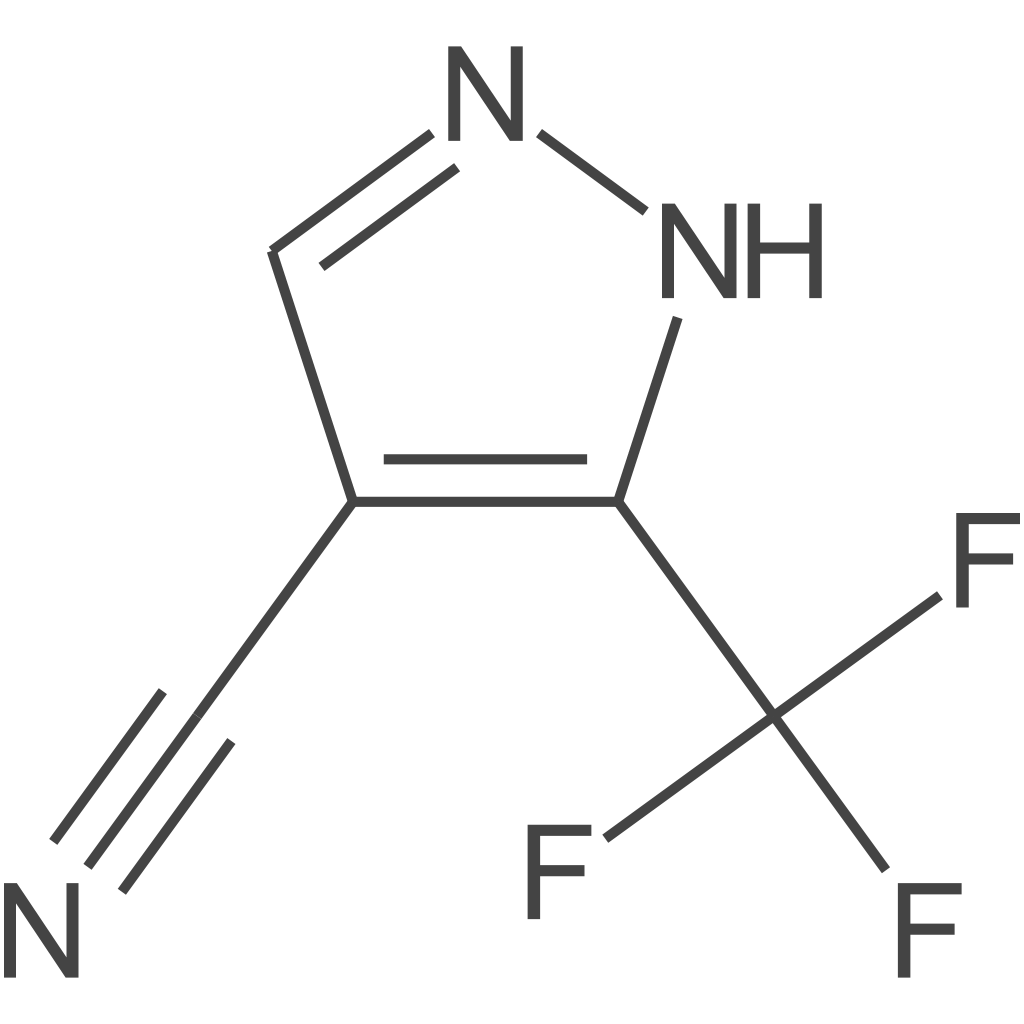 3-(三氟甲基)-1H-吡唑-4-甲腈
