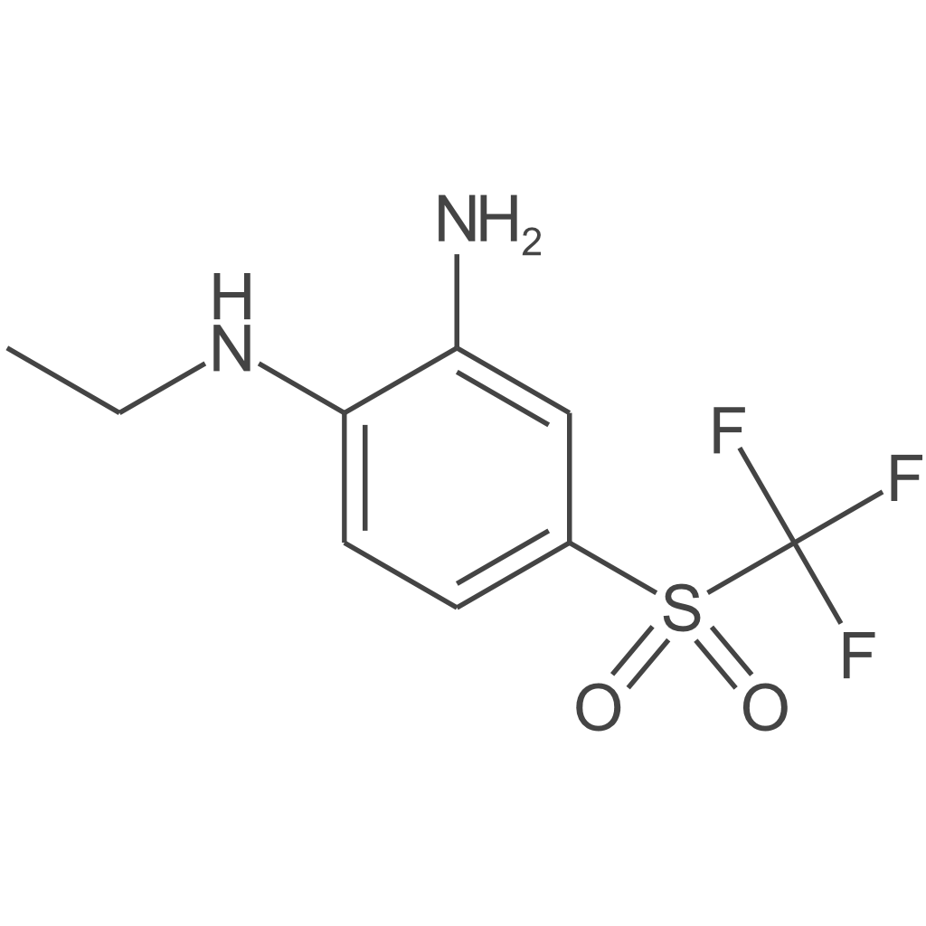 N1-乙基-4-[(三氟甲基)磺酰基]-1,2-苯二胺
