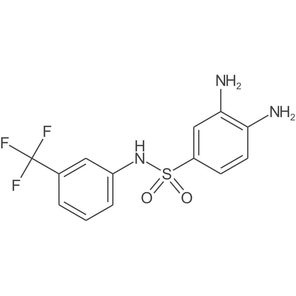 3,4-二氨基-N-(3-(三氟甲基)苯基)苯磺酰胺
