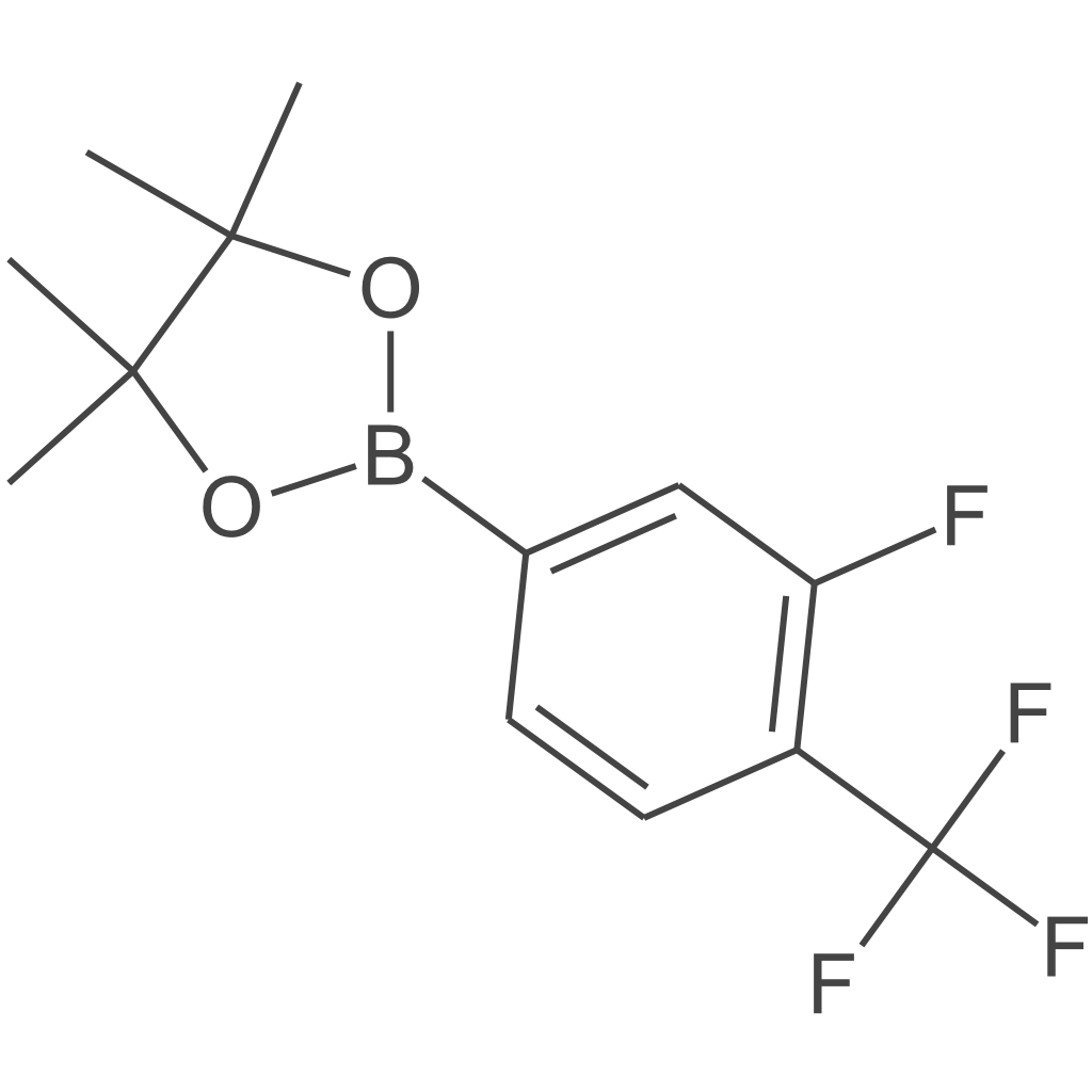 2-(3-氟-4-(三氟甲基)苯基)-4,4,5,5-四甲基-1,3,2-二氧杂硼杂环戊烷