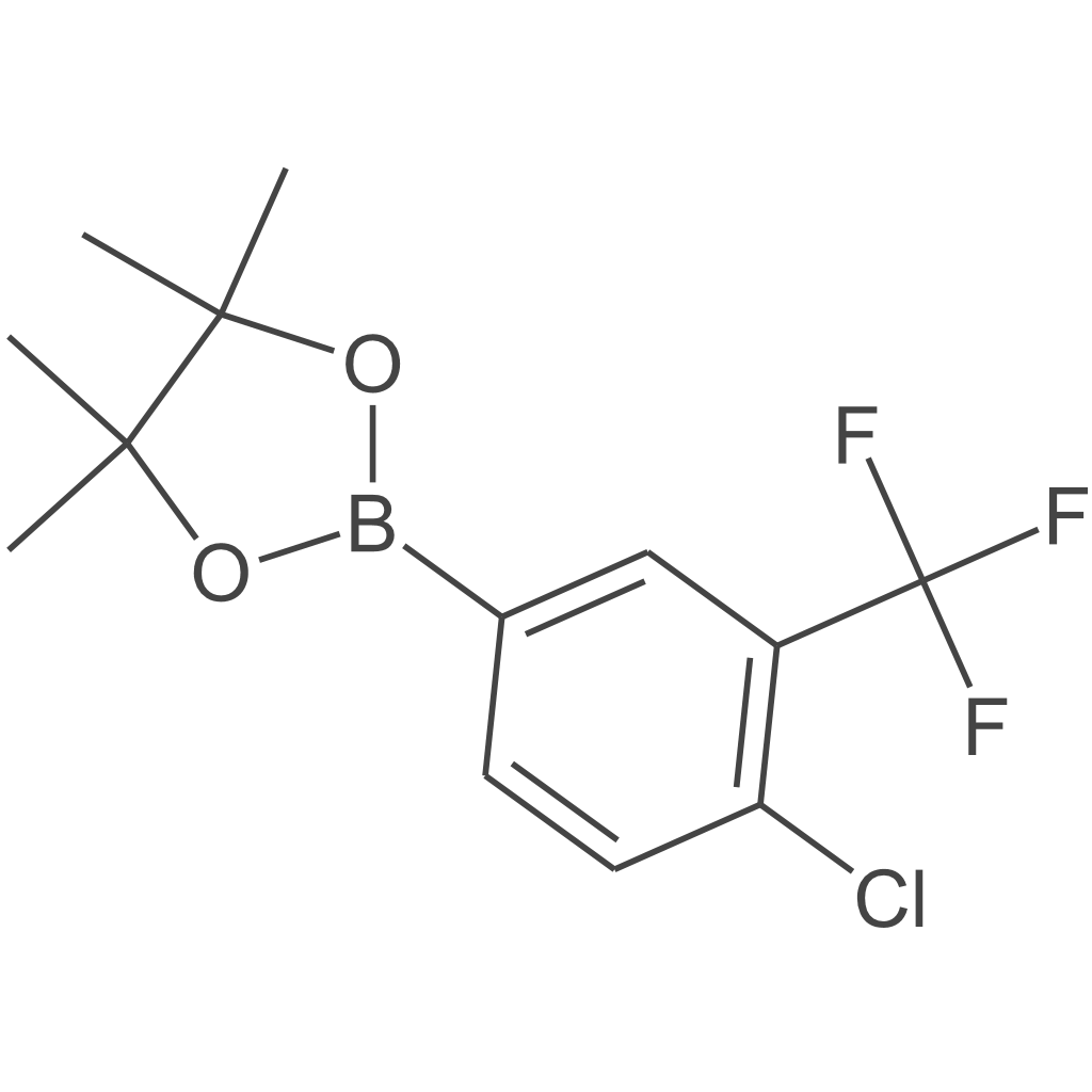 2-(4-氯-3-(三氟甲基)苯)-4,4,5,5-四甲基-1,3,2-二氧杂硼烷
