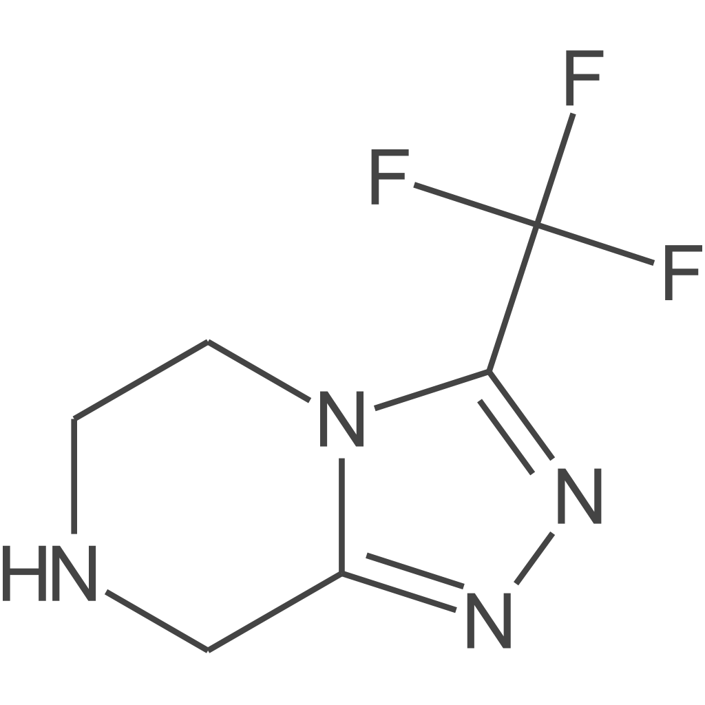 3-(三氟甲基)-5,6,7,8-四氢-[1,2,4]三唑并[4,3-a]吡嗪