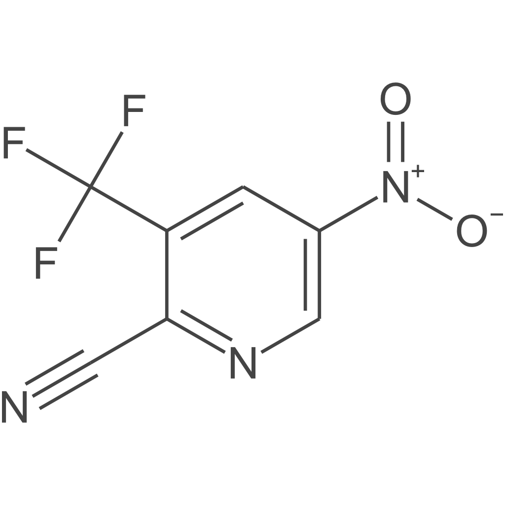 5-硝基-3-(三氟甲基)吡啶腈