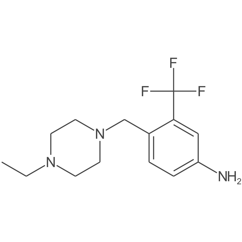 4-(4-乙基哌嗪-1-甲基)-3-三氟甲基苯胺