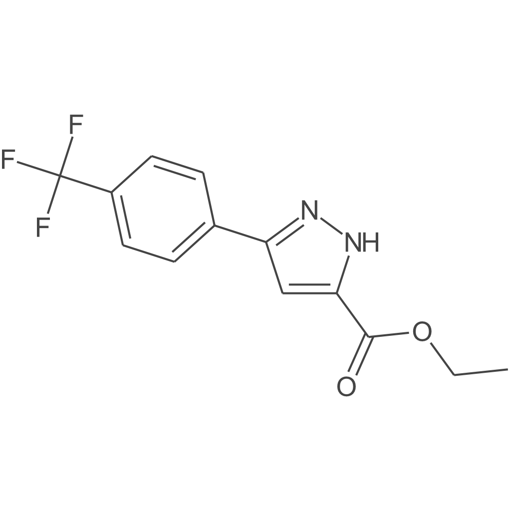 3-(4-(三氟甲基)苯基)-1H-吡唑-5-甲酸乙酯