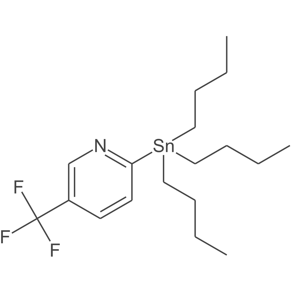 2-(三丁基锡)-5-三氟甲基吡啶