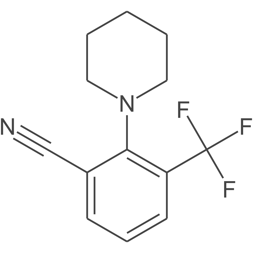 2-(1-哌啶基)-3-(三氟甲基)苄腈