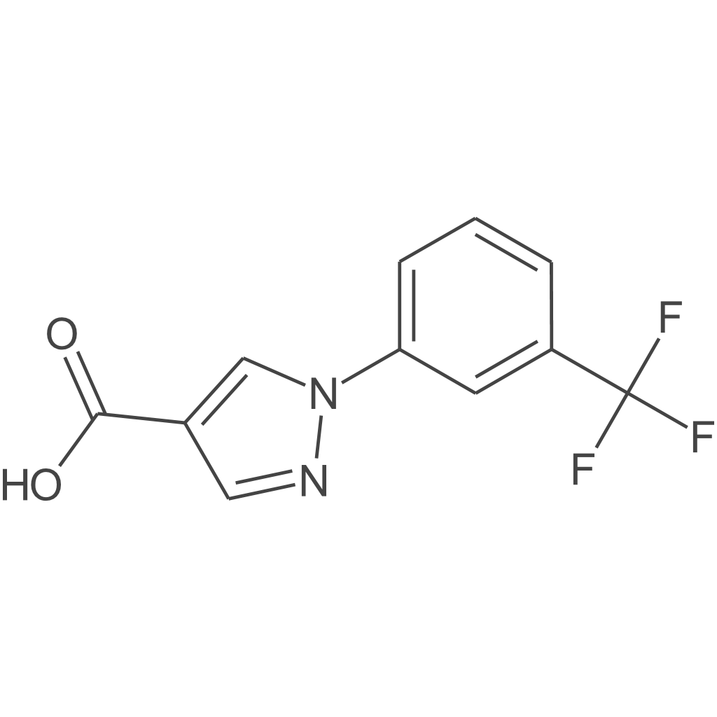 1-（3-（三氟甲基）苯基）-1H-吡唑-4-羧酸