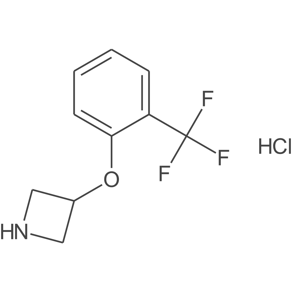 3-[2-(三氟甲基)苯氧基]氮杂环丁烷盐酸盐