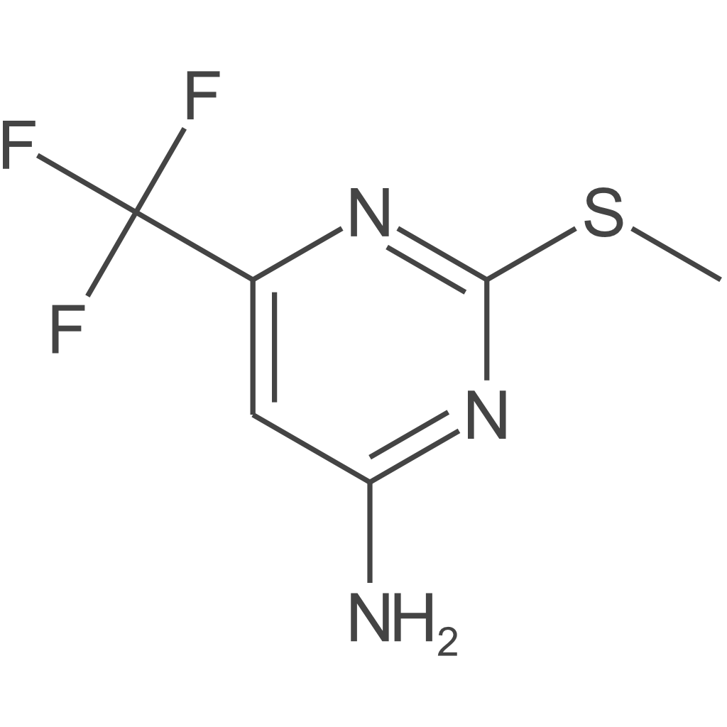 2-(甲硫基)-6-(三氟甲基)嘧啶-4-胺