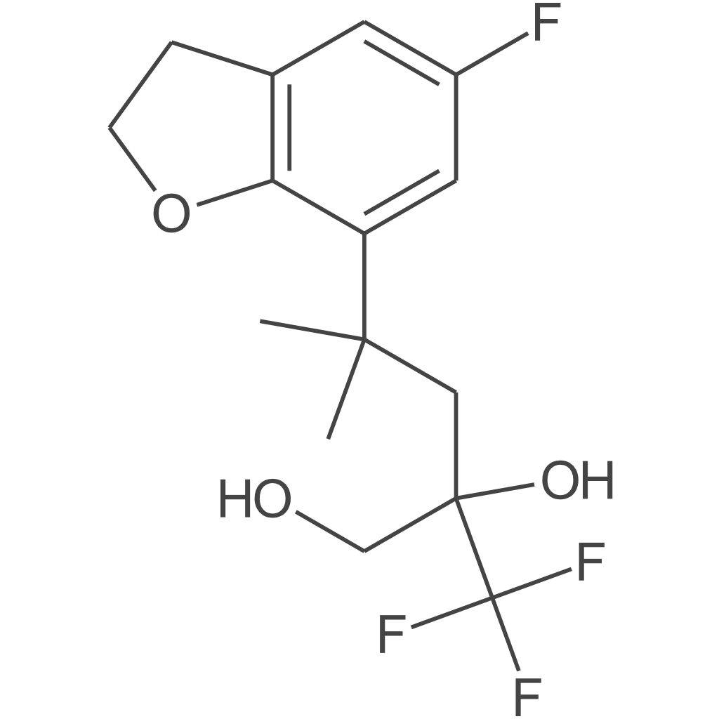 4-(5-氟-2,3-二氢苯并呋喃-7-基)-4-甲基-2-(三氟甲基)戊烷-1,2-二醇