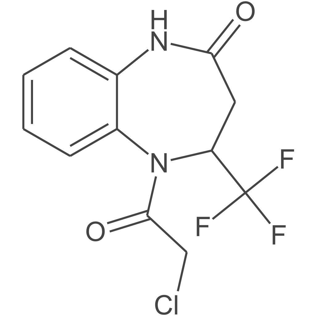 5-(2-氯乙酰)-4-(三氟甲基)-2,3,4,5-四氢-1h-1,5-苯并二氮杂卓-2-酮